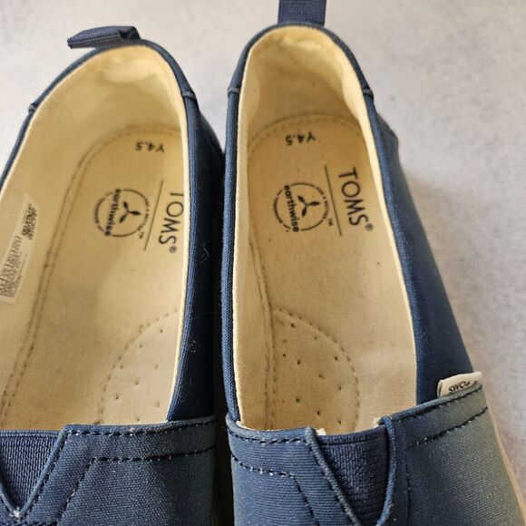 TOMS Blue Ombre Slip On Size Youth 4.5 - Picture 5 of 7